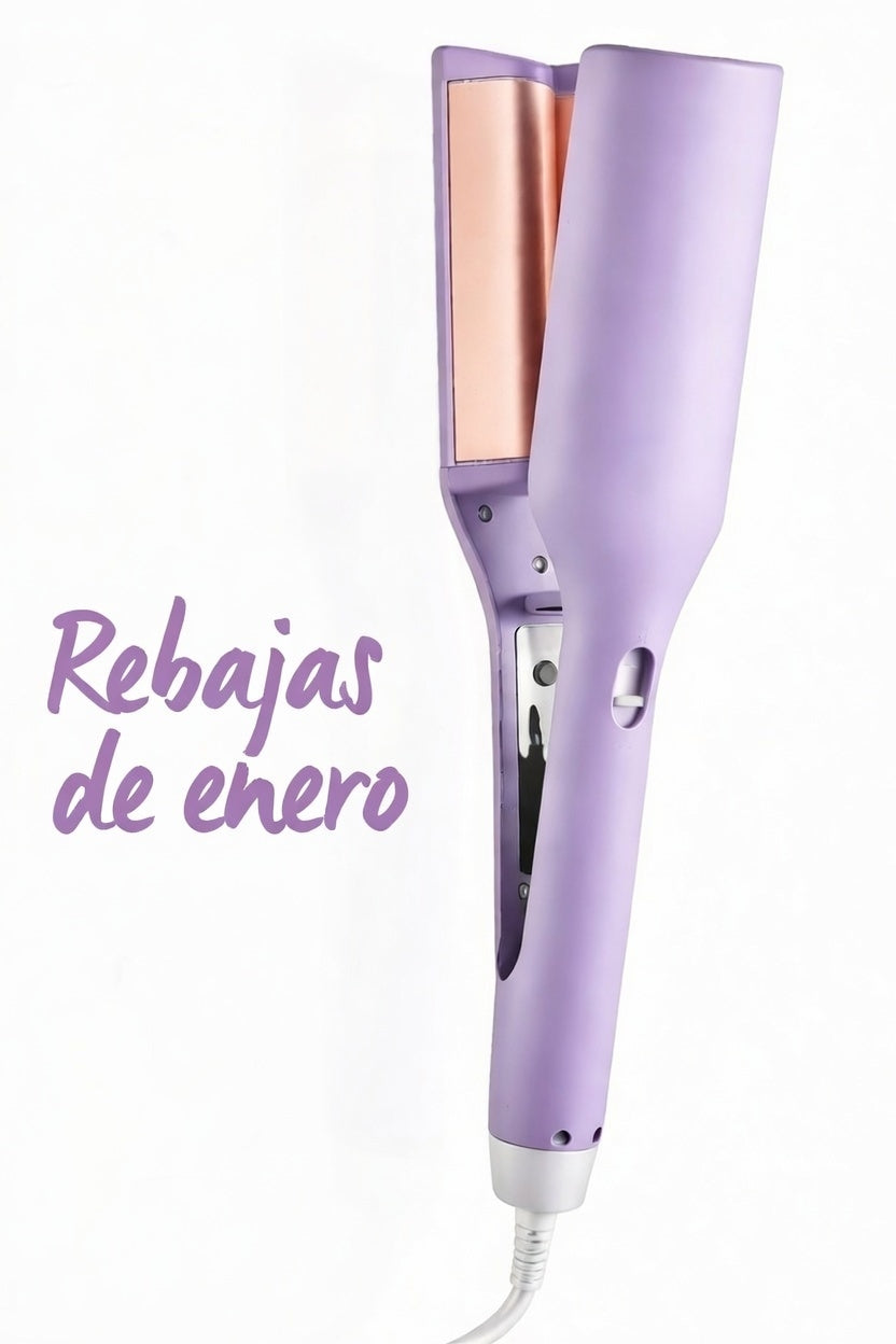 Rizador de pelo en forma de V